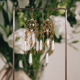 Sundial Waterfall Earrings 曉春日晷瀑布耳飾